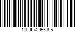 Código de barras (EAN, GTIN, SKU, ISBN): '1000043355395'