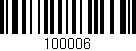 Código de barras (EAN, GTIN, SKU, ISBN): '100006'