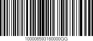 Código de barras (EAN, GTIN, SKU, ISBN): '100006593160000GG'