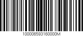 Código de barras (EAN, GTIN, SKU, ISBN): '100006593160000M'