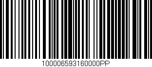 Código de barras (EAN, GTIN, SKU, ISBN): '100006593160000PP'