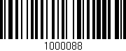Código de barras (EAN, GTIN, SKU, ISBN): '1000088'