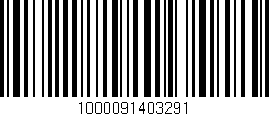 Código de barras (EAN, GTIN, SKU, ISBN): '1000091403291'