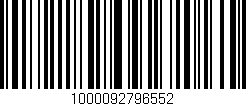 Código de barras (EAN, GTIN, SKU, ISBN): '1000092796552'