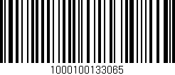 Código de barras (EAN, GTIN, SKU, ISBN): '1000100133065'