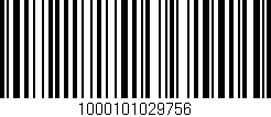 Código de barras (EAN, GTIN, SKU, ISBN): '1000101029756'