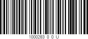 Código de barras (EAN, GTIN, SKU, ISBN): '1000283_0_0_U'