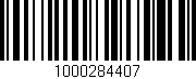 Código de barras (EAN, GTIN, SKU, ISBN): '1000284407'