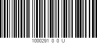 Código de barras (EAN, GTIN, SKU, ISBN): '1000291_0_0_U'