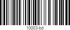 Código de barras (EAN, GTIN, SKU, ISBN): '10003-bd'