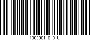Código de barras (EAN, GTIN, SKU, ISBN): '1000301_0_0_U'