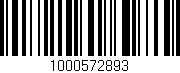 Código de barras (EAN, GTIN, SKU, ISBN): '1000572893'