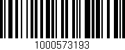 Código de barras (EAN, GTIN, SKU, ISBN): '1000573193'