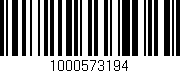 Código de barras (EAN, GTIN, SKU, ISBN): '1000573194'