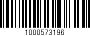 Código de barras (EAN, GTIN, SKU, ISBN): '1000573196'