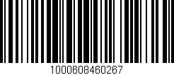 Código de barras (EAN, GTIN, SKU, ISBN): '1000608460267'