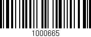 Código de barras (EAN, GTIN, SKU, ISBN): '1000665'