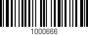 Código de barras (EAN, GTIN, SKU, ISBN): '1000666'