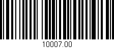 Código de barras (EAN, GTIN, SKU, ISBN): '10007.00'