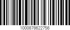 Código de barras (EAN, GTIN, SKU, ISBN): '1000878622756'