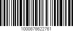 Código de barras (EAN, GTIN, SKU, ISBN): '1000878622761'