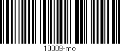 Código de barras (EAN, GTIN, SKU, ISBN): '10009-mc'