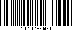 Código de barras (EAN, GTIN, SKU, ISBN): '1001001568468'