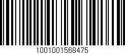 Código de barras (EAN, GTIN, SKU, ISBN): '1001001568475'