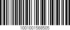 Código de barras (EAN, GTIN, SKU, ISBN): '1001001568505'