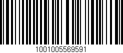 Código de barras (EAN, GTIN, SKU, ISBN): '1001005569591'