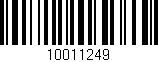Código de barras (EAN, GTIN, SKU, ISBN): '10011249'