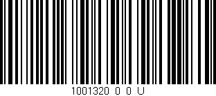 Código de barras (EAN, GTIN, SKU, ISBN): '1001320_0_0_U'