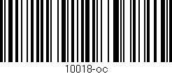 Código de barras (EAN, GTIN, SKU, ISBN): '10018-oc'