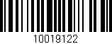 Código de barras (EAN, GTIN, SKU, ISBN): '10019122'