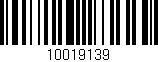 Código de barras (EAN, GTIN, SKU, ISBN): '10019139'