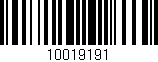 Código de barras (EAN, GTIN, SKU, ISBN): '10019191'