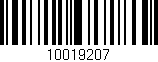 Código de barras (EAN, GTIN, SKU, ISBN): '10019207'