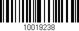 Código de barras (EAN, GTIN, SKU, ISBN): '10019238'