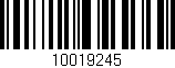 Código de barras (EAN, GTIN, SKU, ISBN): '10019245'