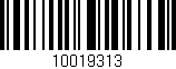 Código de barras (EAN, GTIN, SKU, ISBN): '10019313'