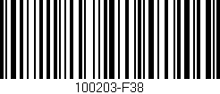 Código de barras (EAN, GTIN, SKU, ISBN): '100203-F38'