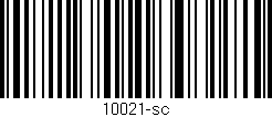 Código de barras (EAN, GTIN, SKU, ISBN): '10021-sc'