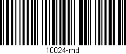 Código de barras (EAN, GTIN, SKU, ISBN): '10024-md'
