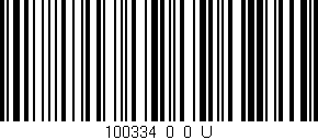 Código de barras (EAN, GTIN, SKU, ISBN): '100334_0_0_U'