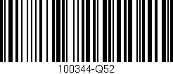 Código de barras (EAN, GTIN, SKU, ISBN): '100344-Q52'