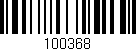 Código de barras (EAN, GTIN, SKU, ISBN): '100368'