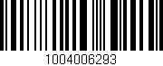 Código de barras (EAN, GTIN, SKU, ISBN): '1004006293'