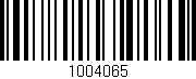 Código de barras (EAN, GTIN, SKU, ISBN): '1004065'