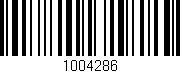 Código de barras (EAN, GTIN, SKU, ISBN): '1004286'