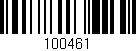 Código de barras (EAN, GTIN, SKU, ISBN): '100461'